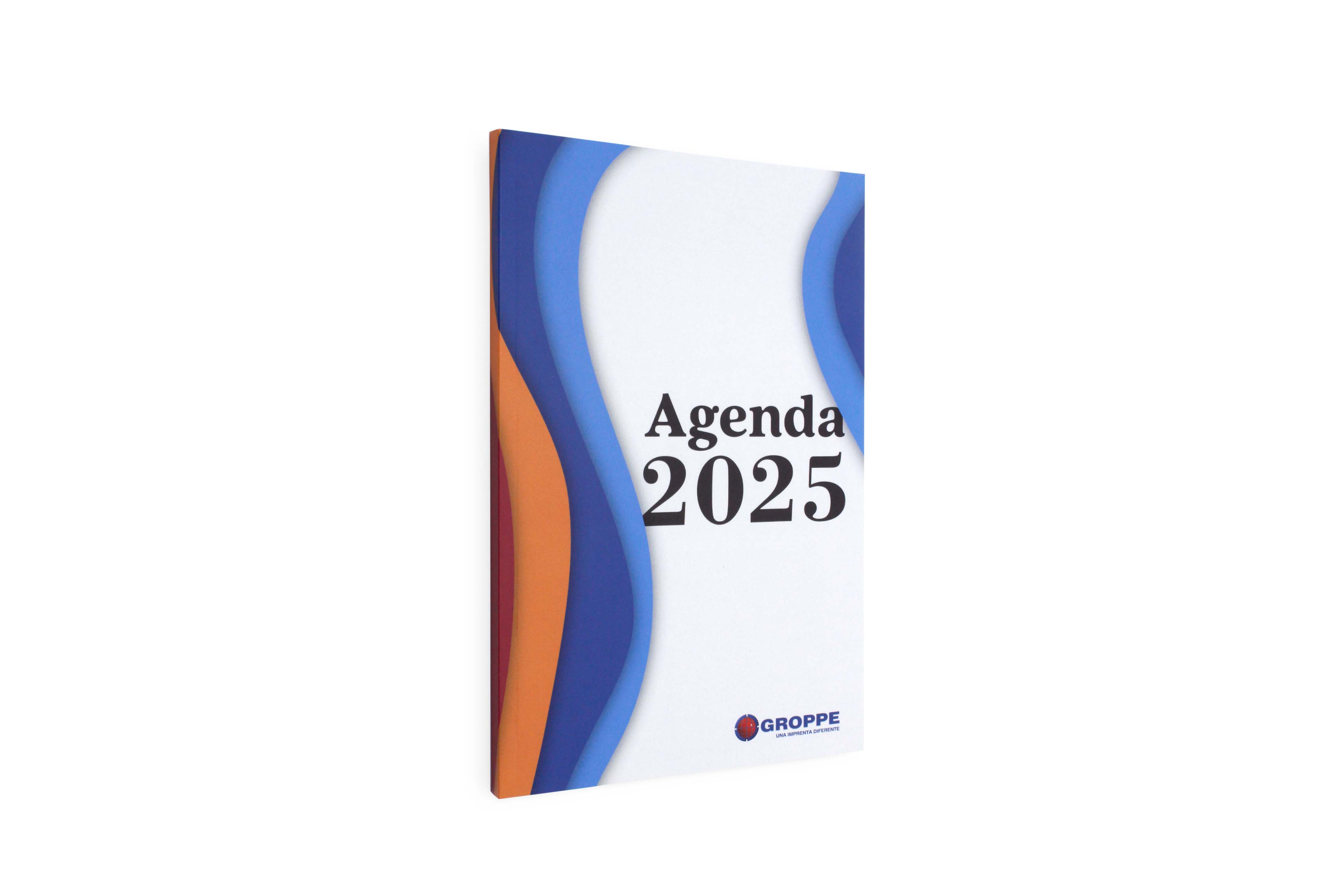 Agenda diaria pasta blanda