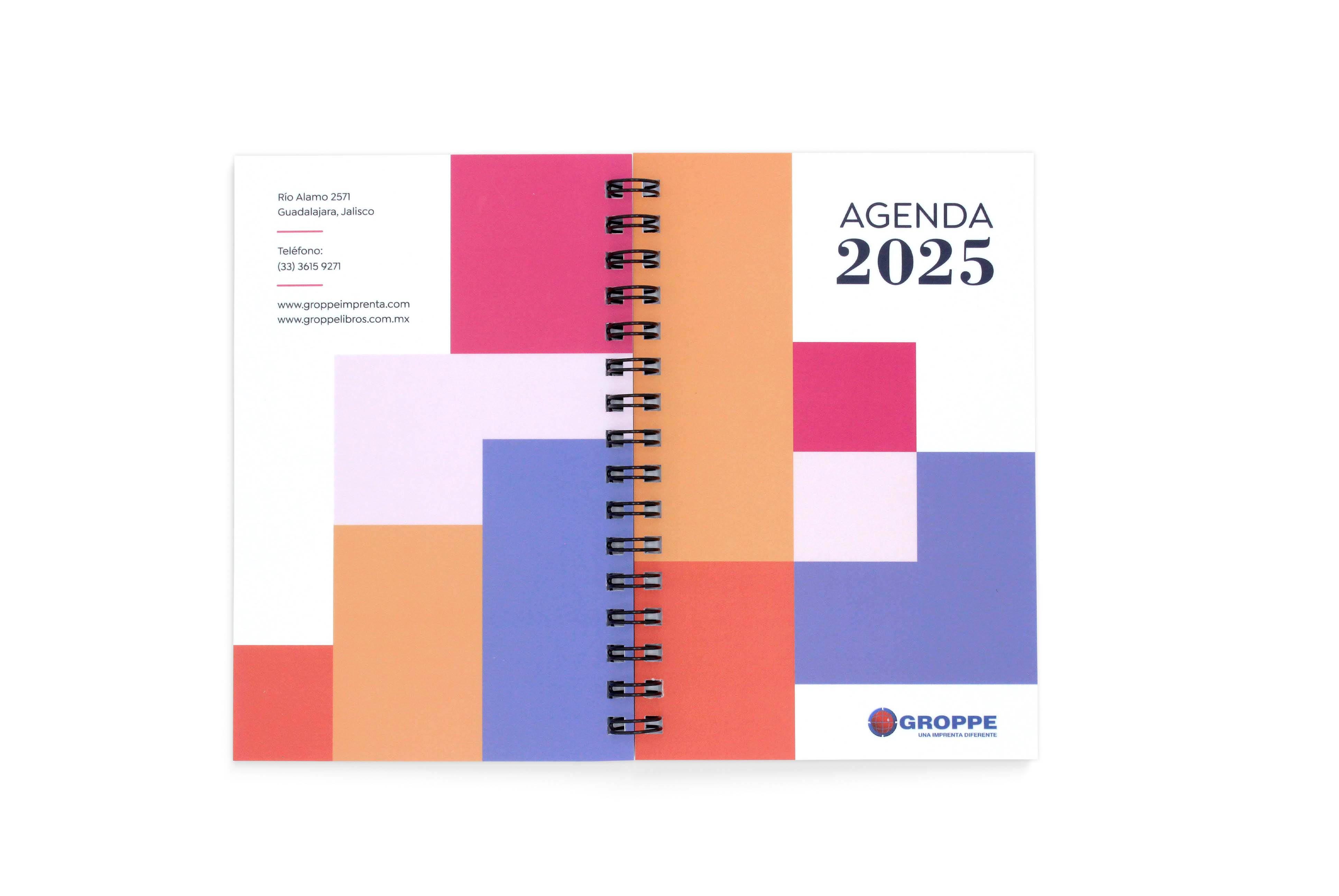 Agenda diaria semirrígida