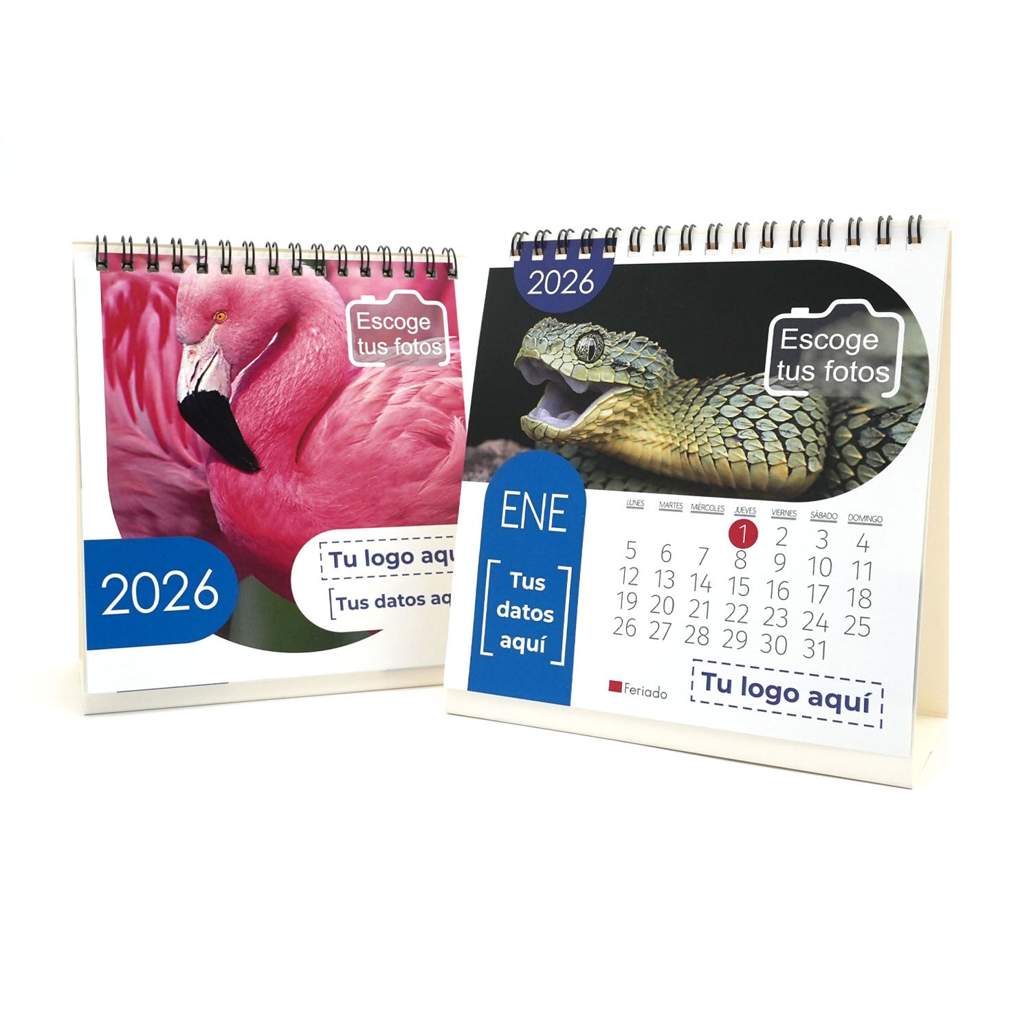 Opción para cotizar calendarios personalizadas 2026.